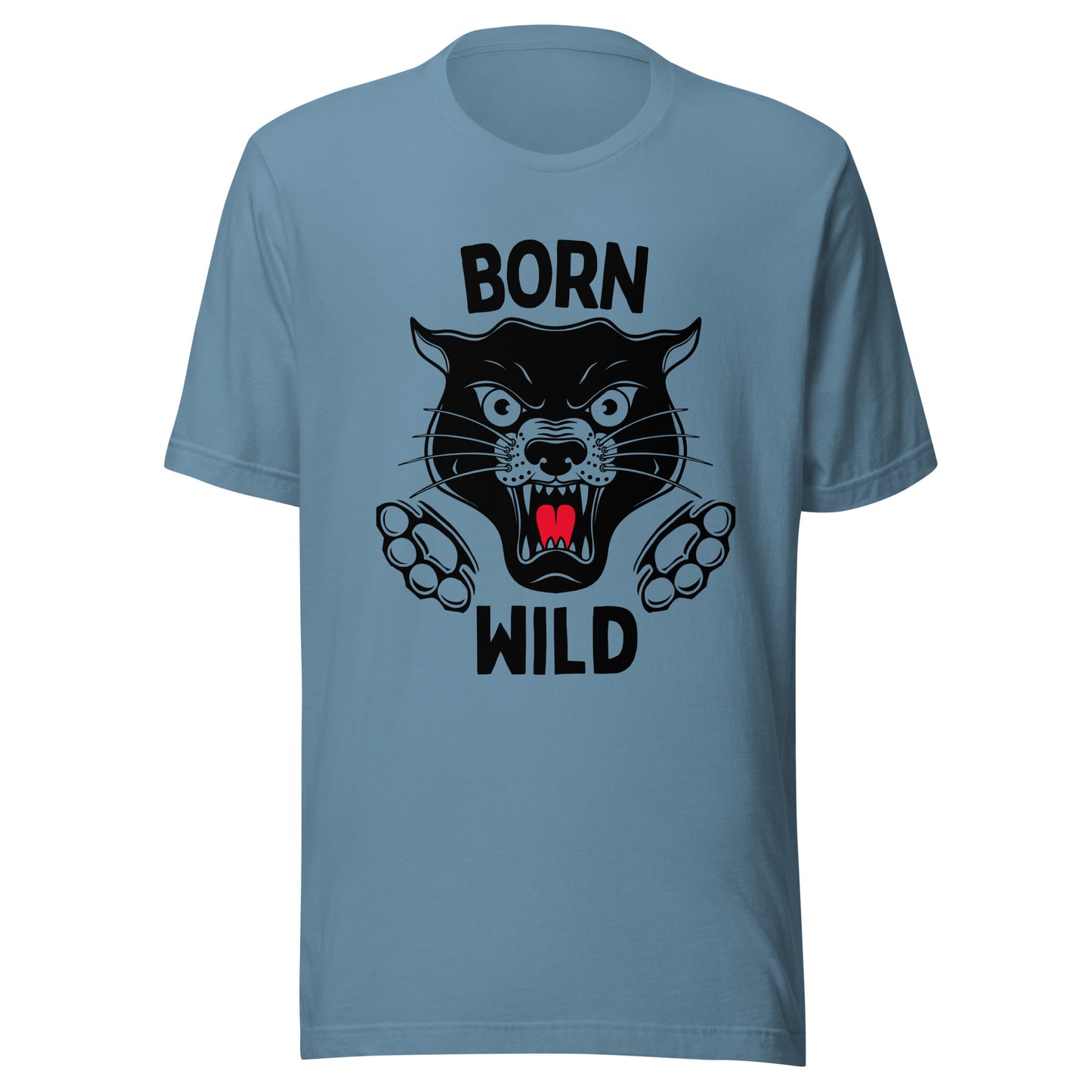 Born Wild - Traditional Panther Unisex t-shirt