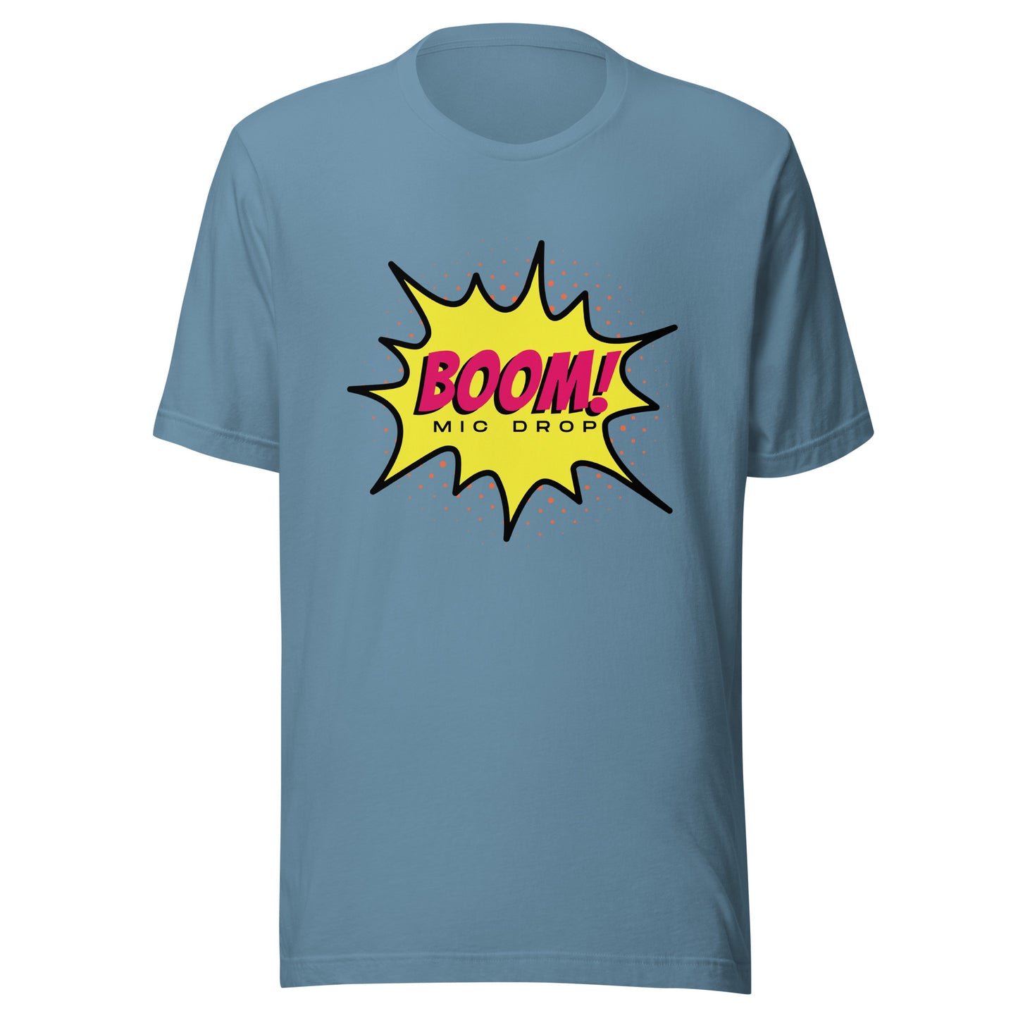 BOOM! Mic Drop Unisex t-shirt