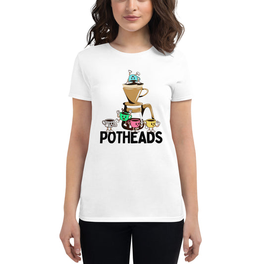 Coffee POTHEADS Women's short sleeve t-shirt