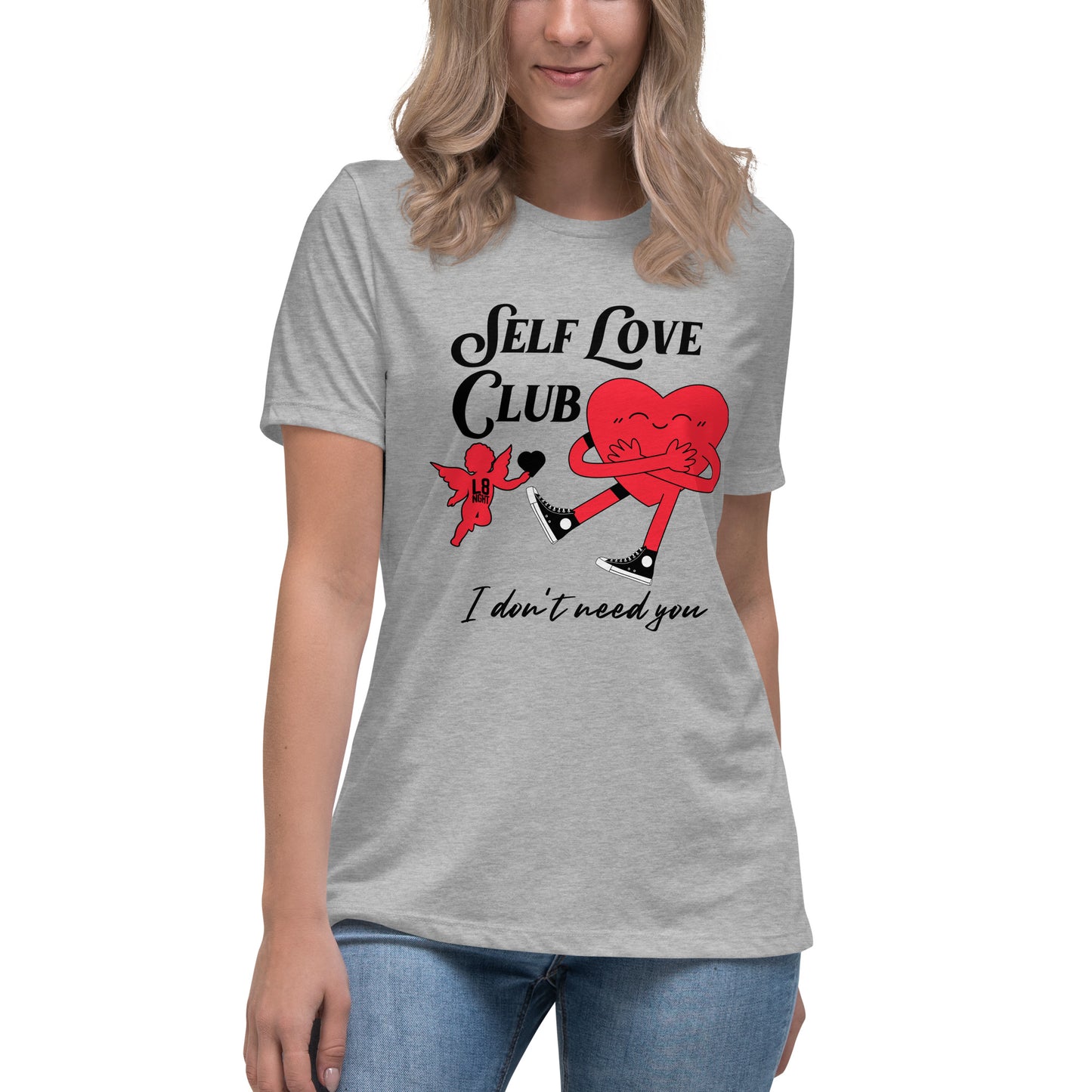 Cupid's Self Love ClubWomen's Relaxed T-Shirt