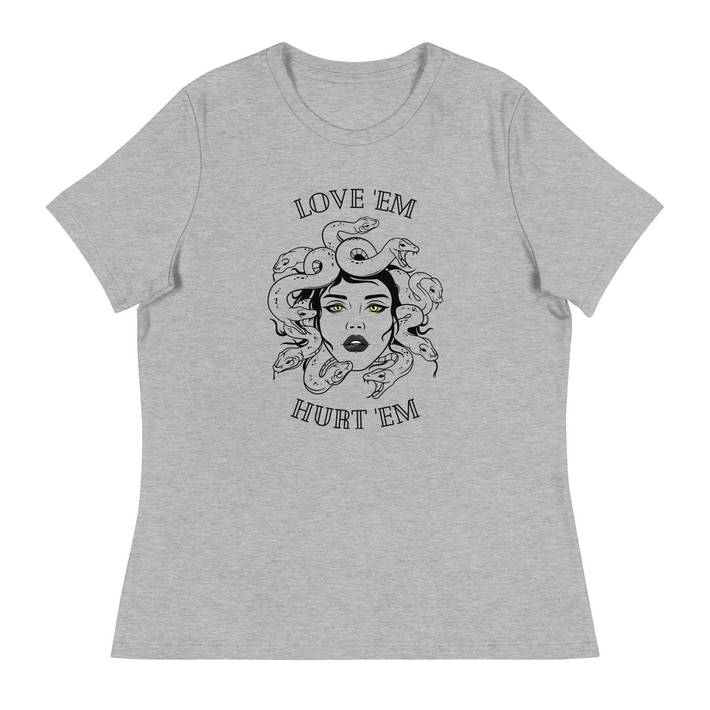 Medusa - Love 'em Hurt 'em Women's Relaxed T-Shirt