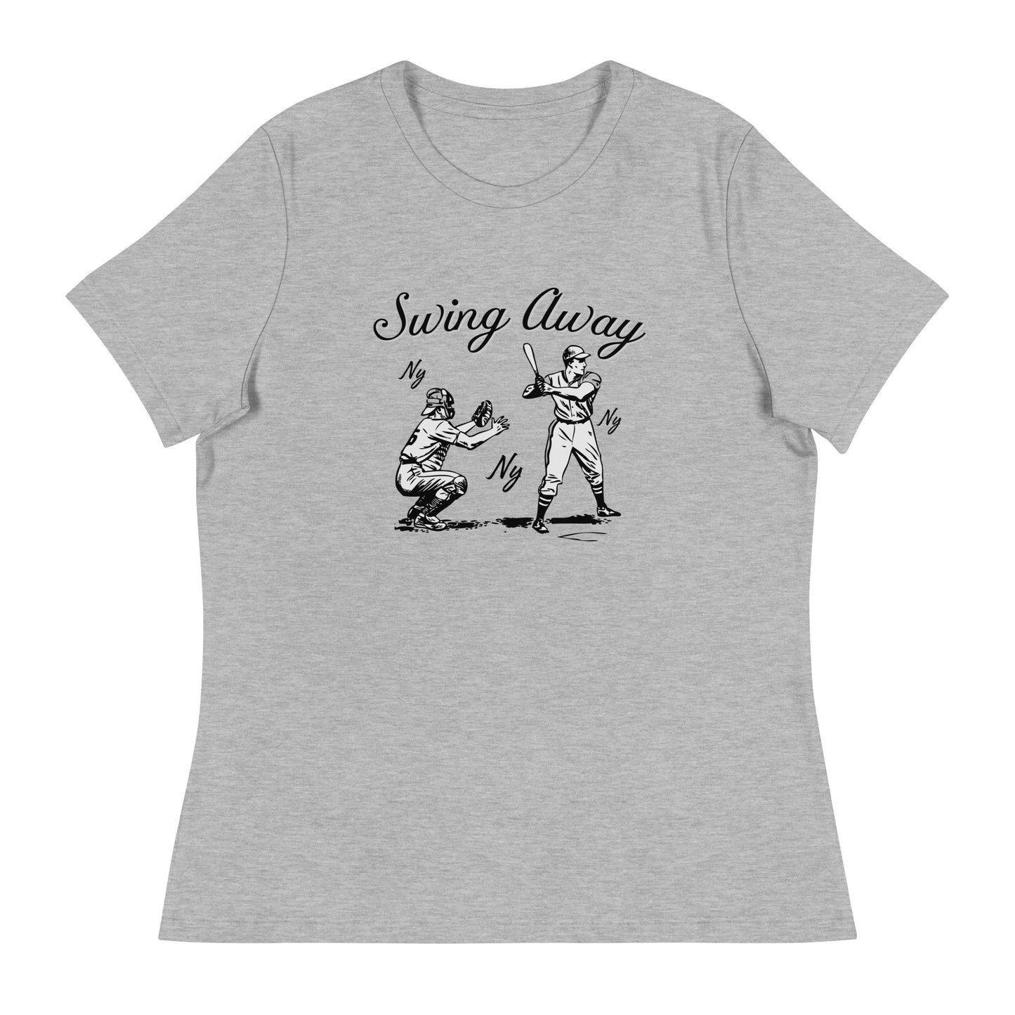 Swing Away NY NY Women's Relaxed T-Shirt