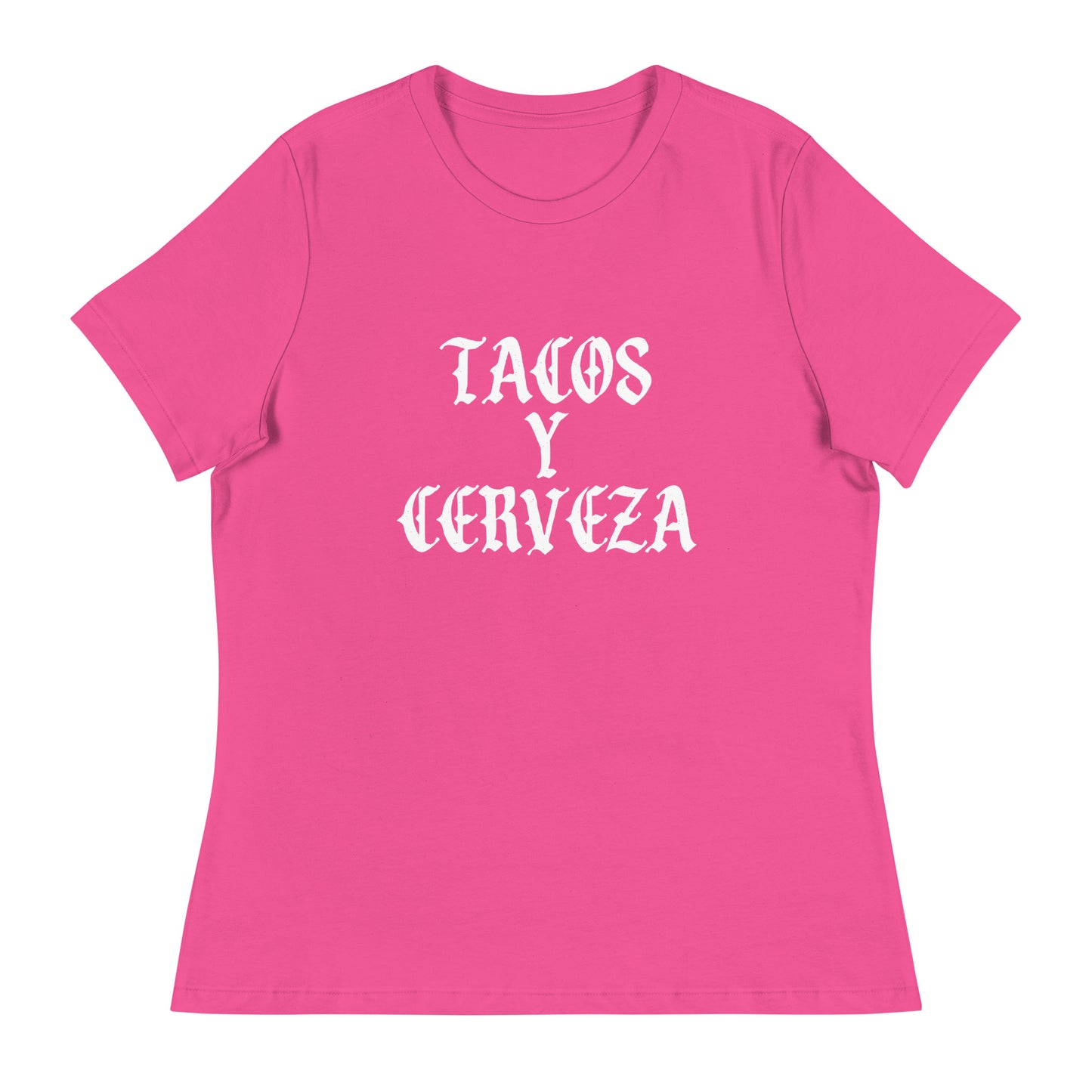 Tacos Y Cerveza Women's Relaxed T-Shirt