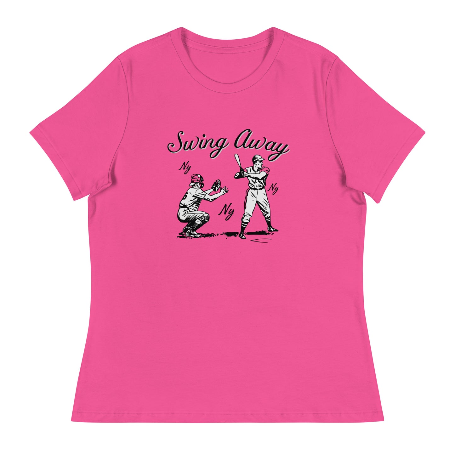 Swing Away NY NY Women's Relaxed T-Shirt