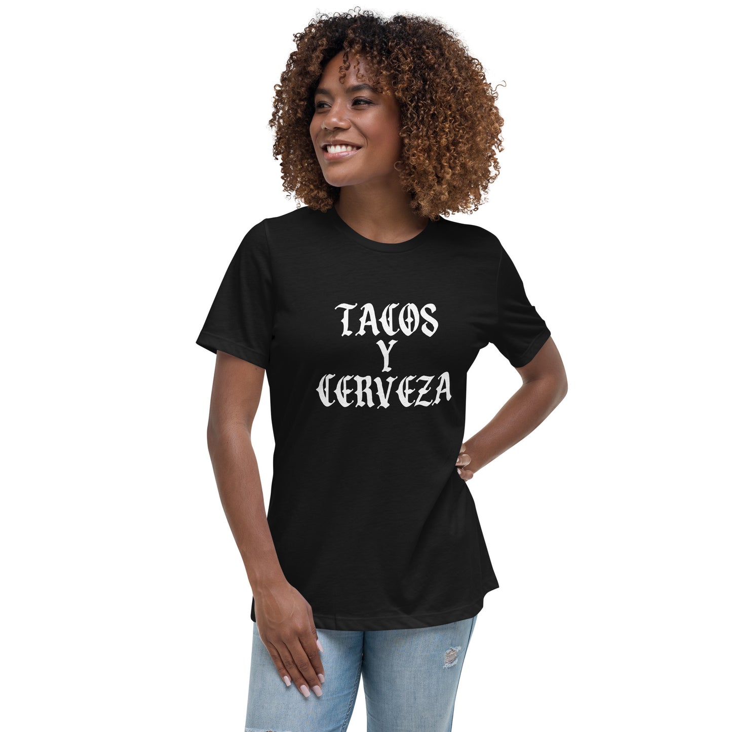 Tacos Y Cerveza Women's Relaxed T-Shirt