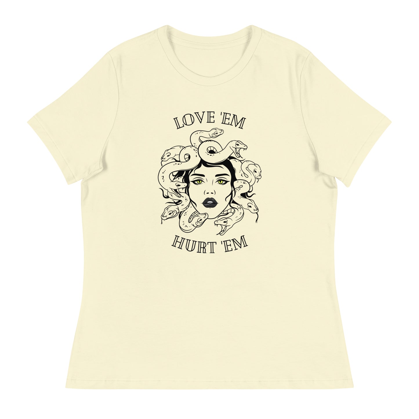 Medusa - Love 'em Hurt 'em Women's Relaxed T-Shirt