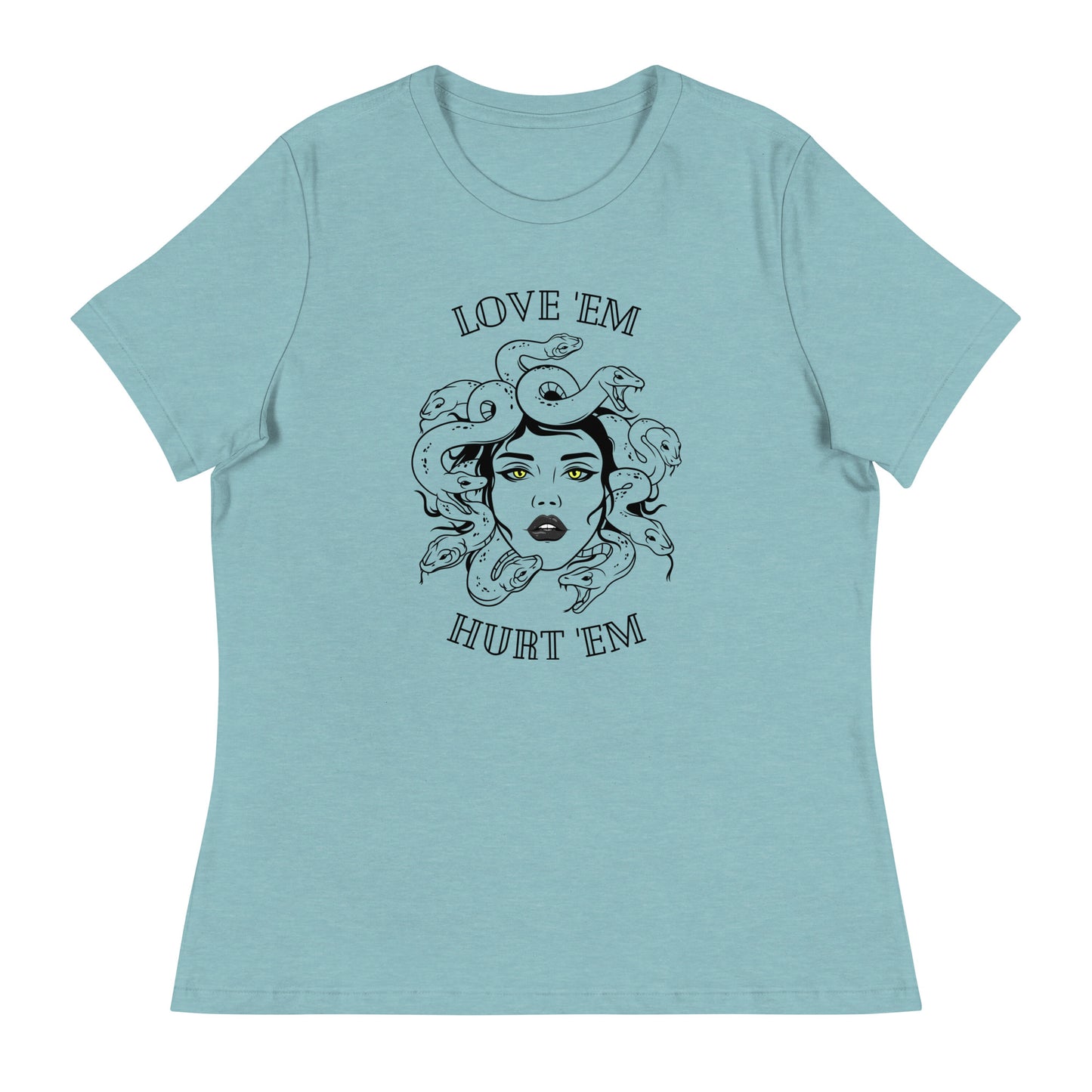 Medusa - Love 'em Hurt 'em Women's Relaxed T-Shirt