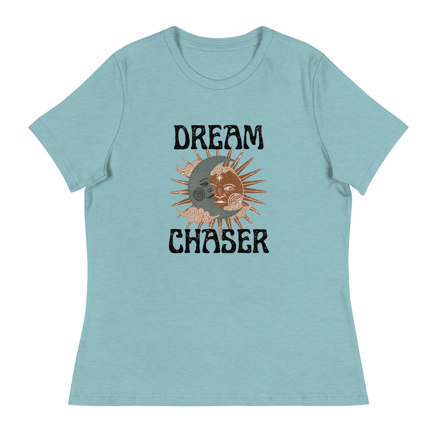 Dream Chaser sun moon Women's Relaxed T-Shirt