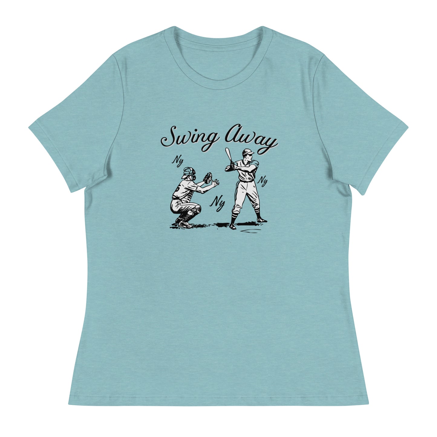 Swing Away NY NY Women's Relaxed T-Shirt