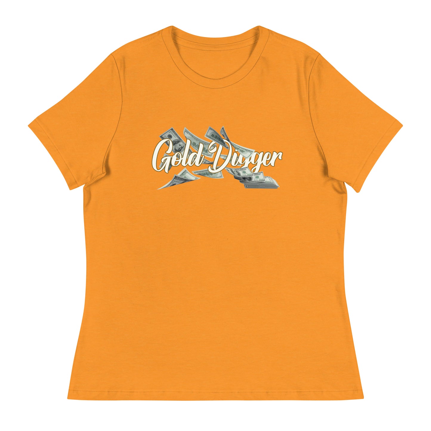 Gold Digger Cash Flow Women's Relaxed T-Shirt