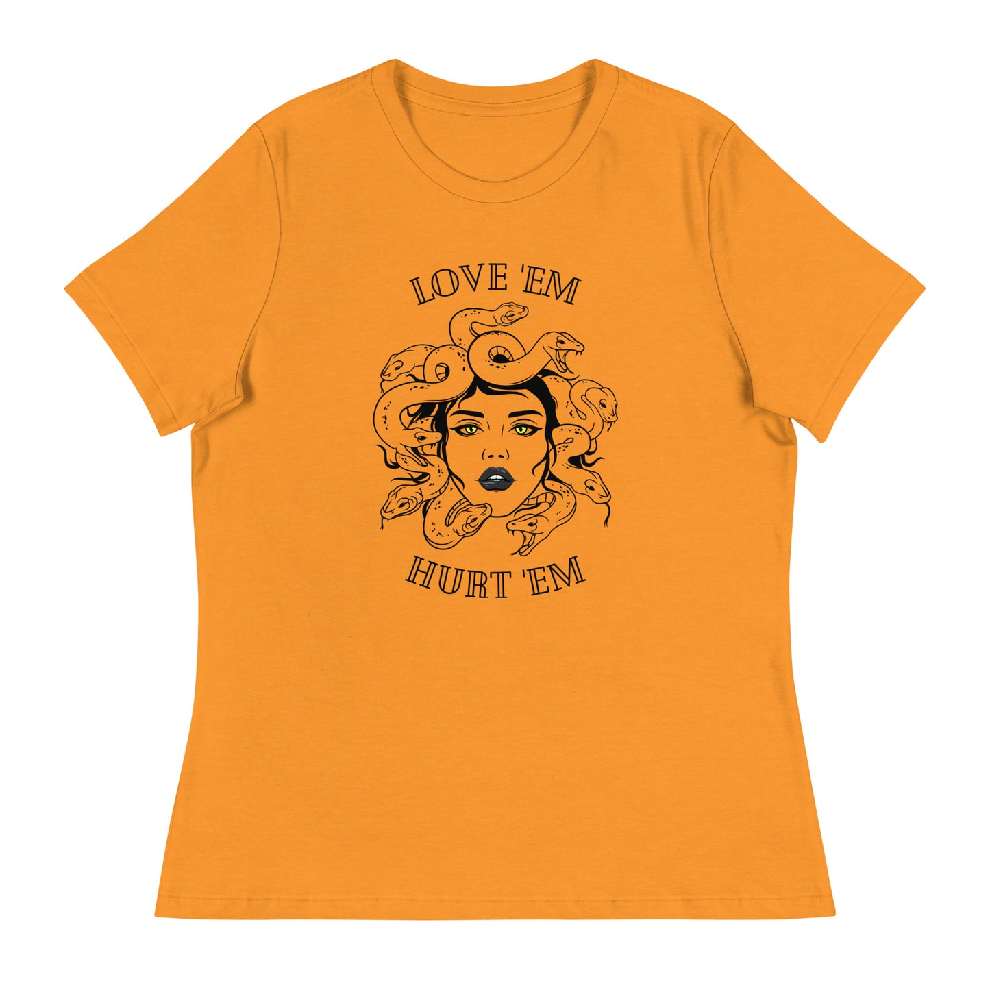 Medusa - Love 'em Hurt 'em Women's Relaxed T-Shirt