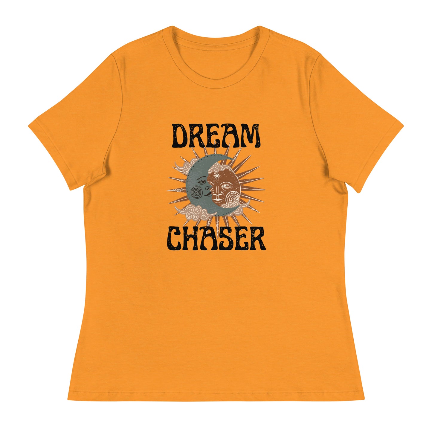 Dream Chaser sun moon Women's Relaxed T-Shirt