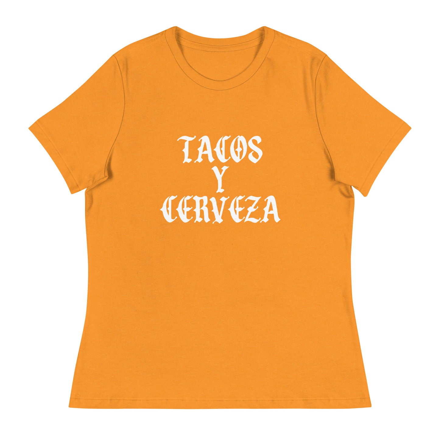 Tacos Y Cerveza Women's Relaxed T-Shirt