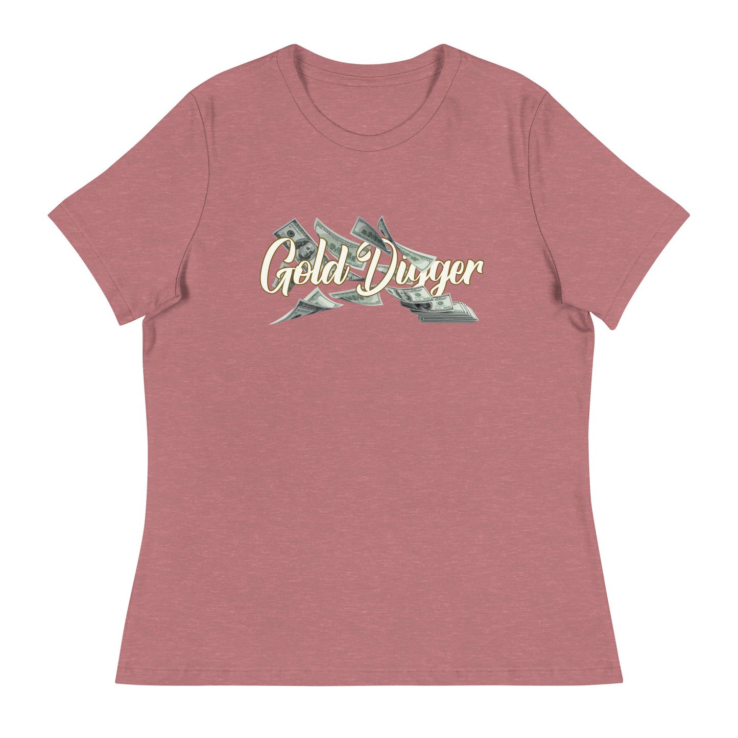 Gold Digger Cash Flow Women's Relaxed T-Shirt