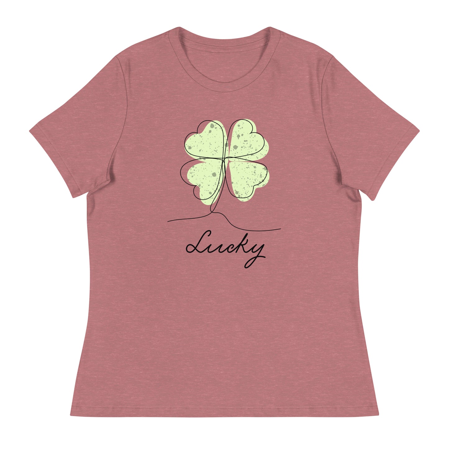 Lucky Clover Women's Relaxed T-Shirt