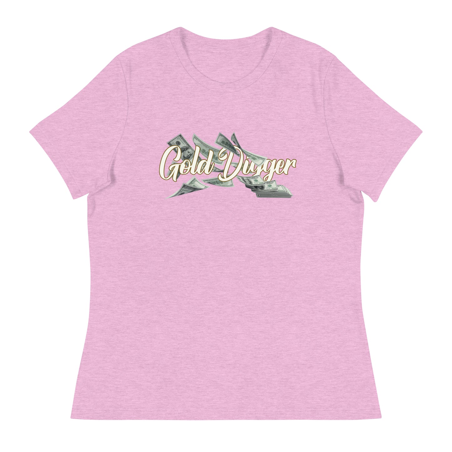 Gold Digger Cash Flow Women's Relaxed T-Shirt