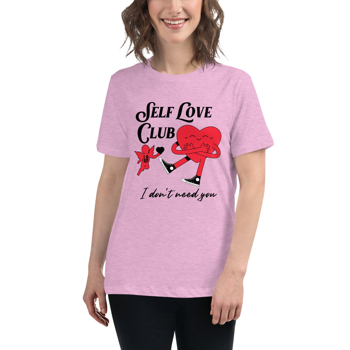 Cupid's Self Love ClubWomen's Relaxed T-Shirt