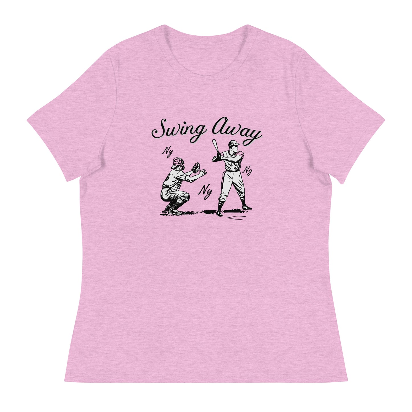 Swing Away NY NY Women's Relaxed T-Shirt