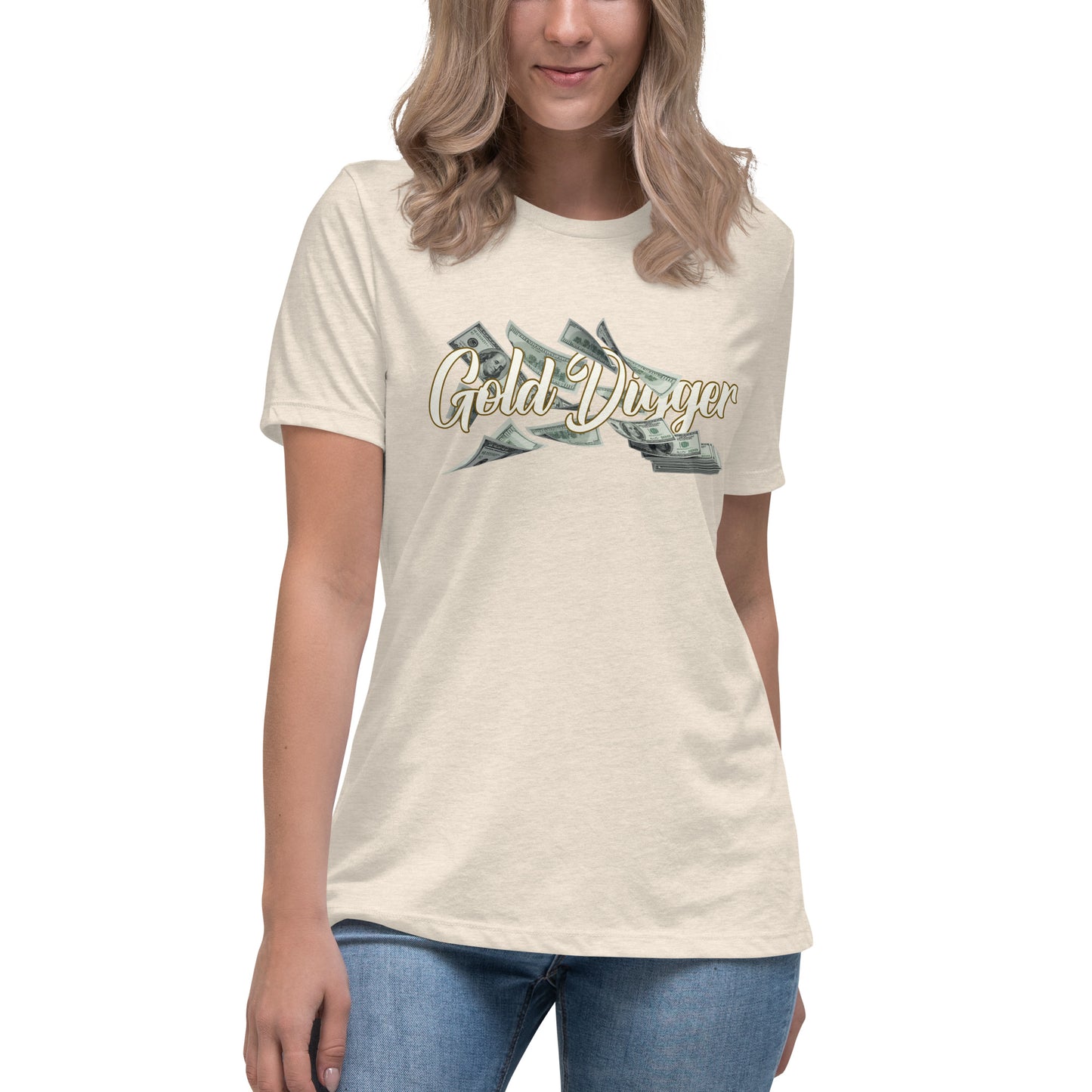 Gold Digger Cash Flow Women's Relaxed T-Shirt