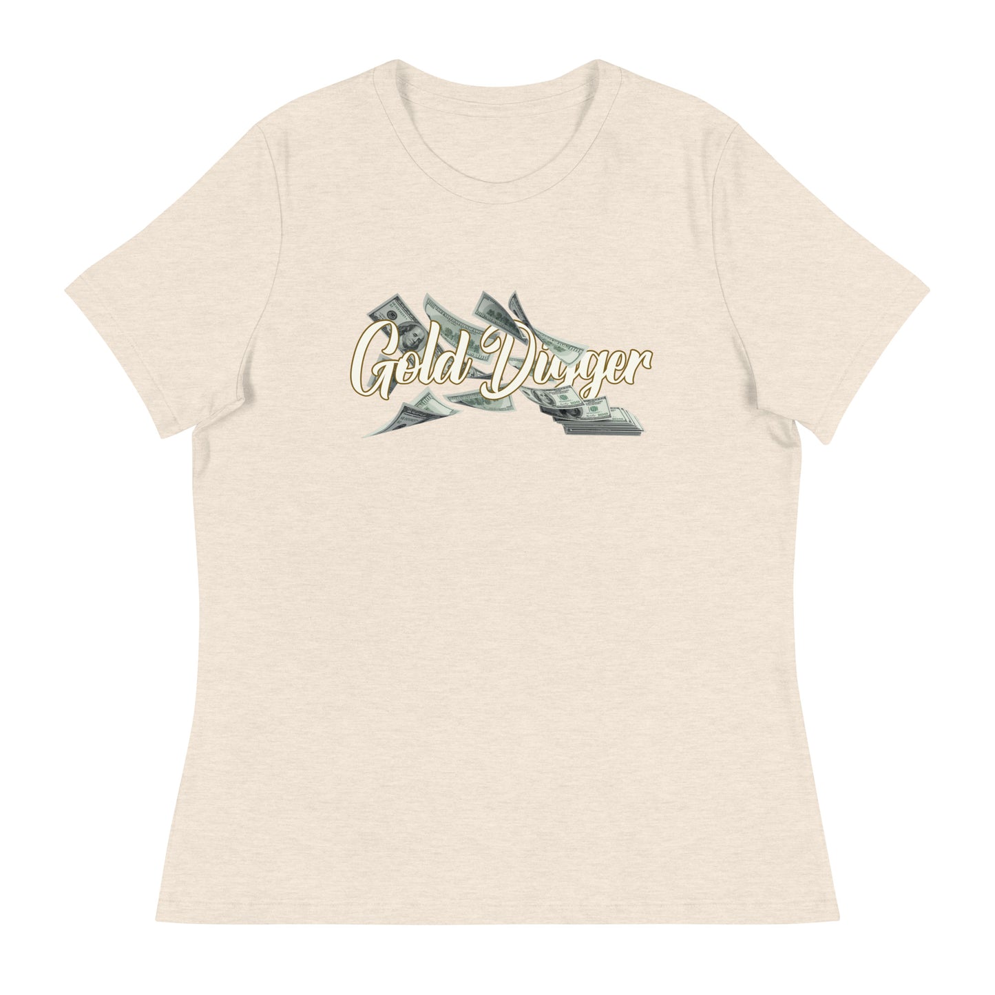 Gold Digger Cash Flow Women's Relaxed T-Shirt