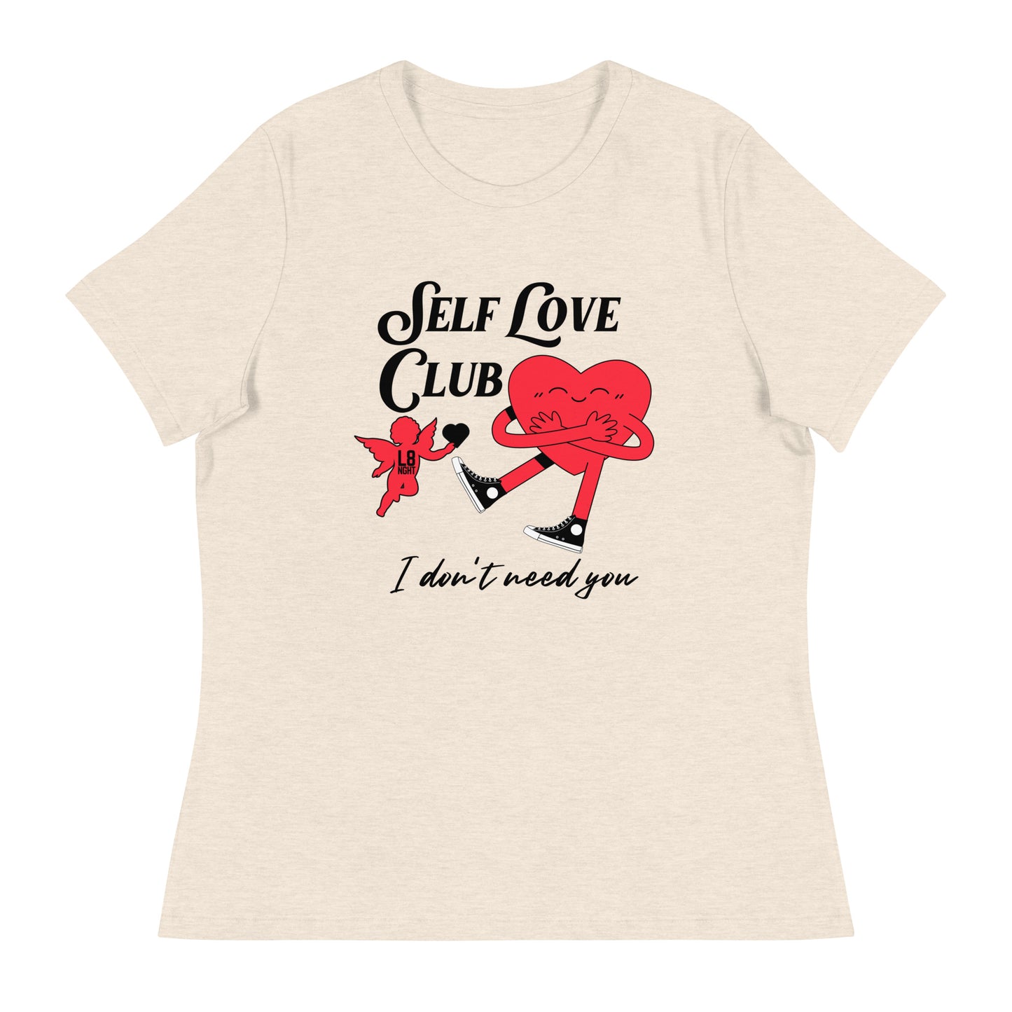 Cupid's Self Love ClubWomen's Relaxed T-Shirt