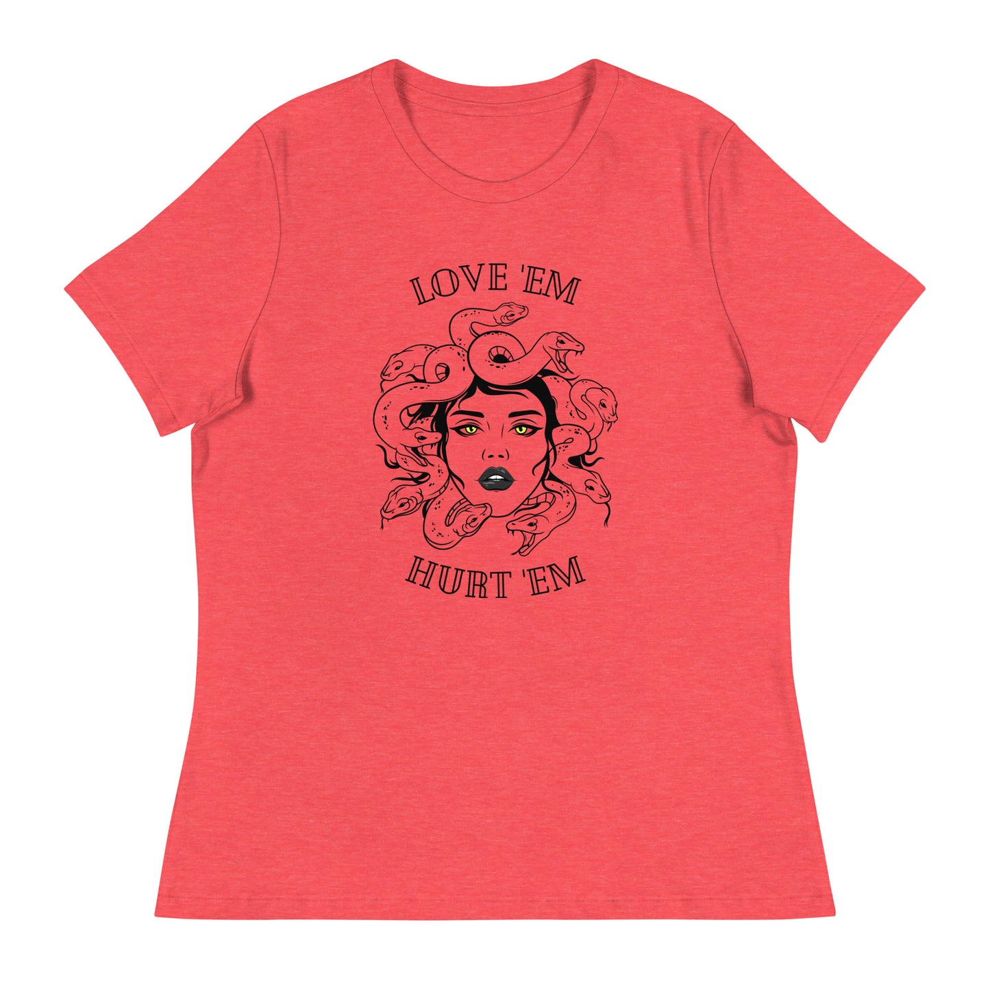 Medusa - Love 'em Hurt 'em Women's Relaxed T-Shirt