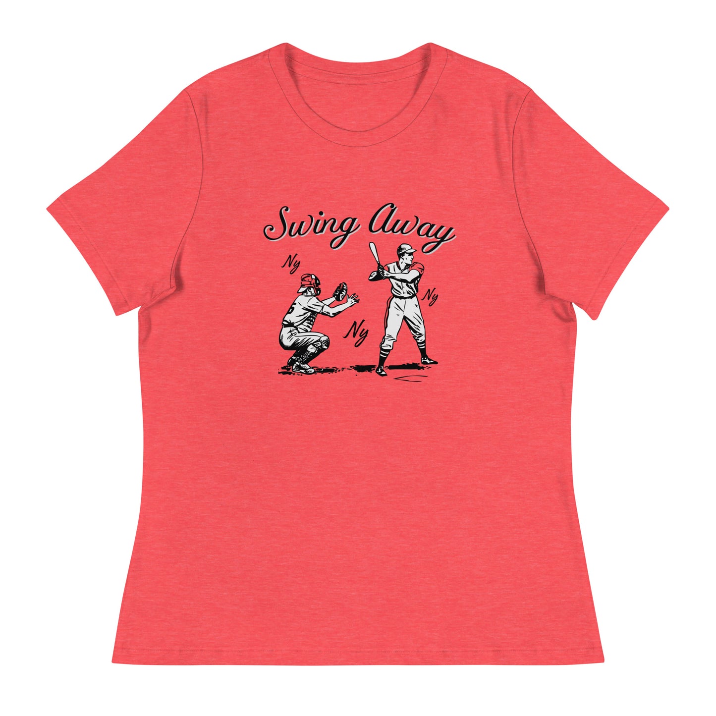 Swing Away NY NY Women's Relaxed T-Shirt