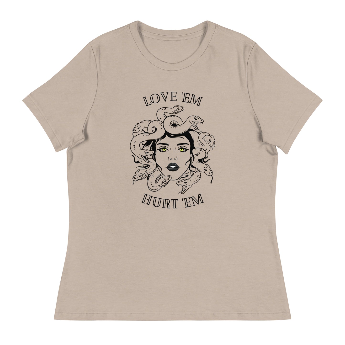 Medusa - Love 'em Hurt 'em Women's Relaxed T-Shirt