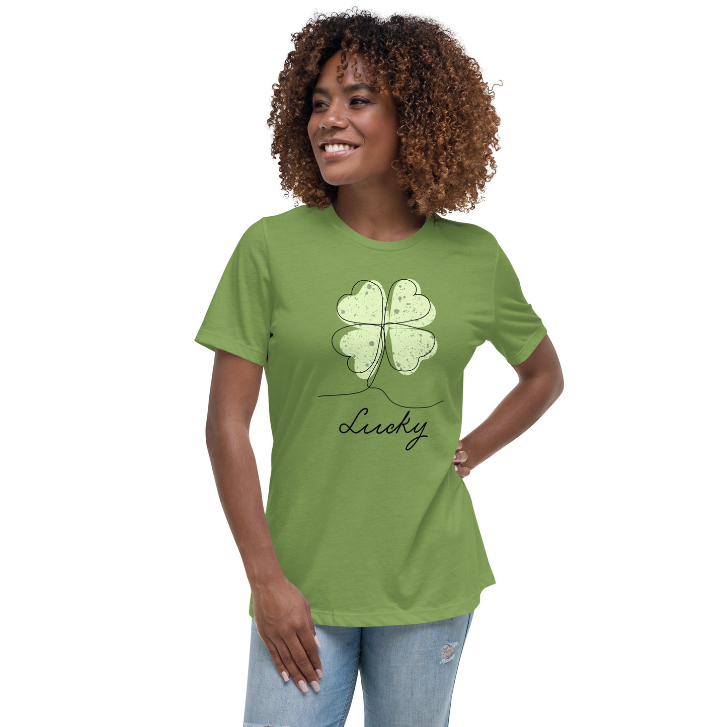 Lucky Clover Women's Relaxed T-Shirt