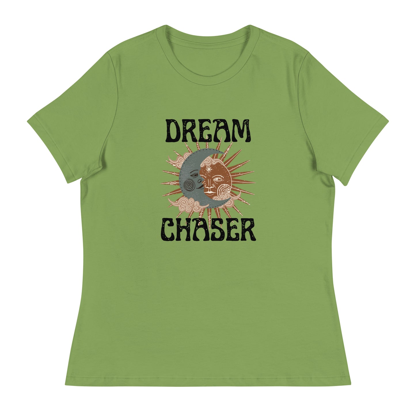 Dream Chaser sun moon Women's Relaxed T-Shirt