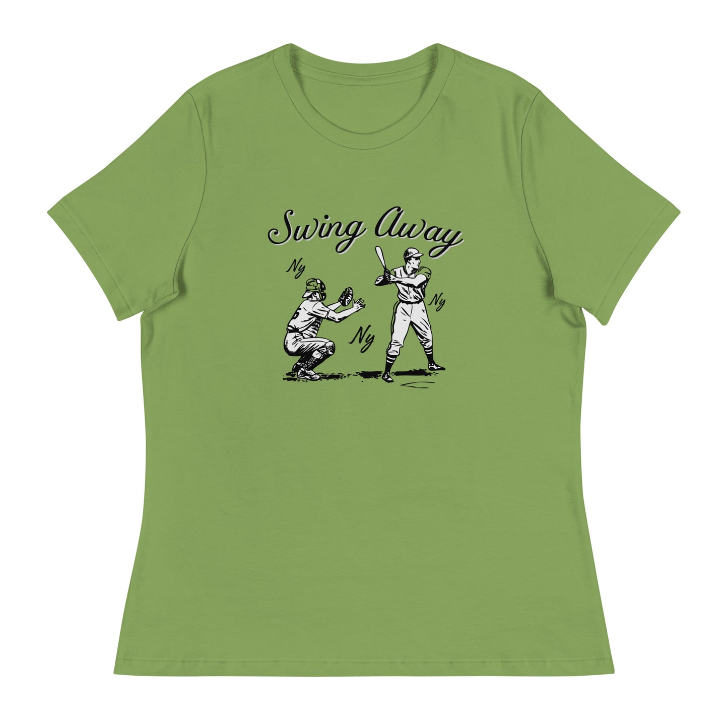 Swing Away NY NY Women's Relaxed T-Shirt