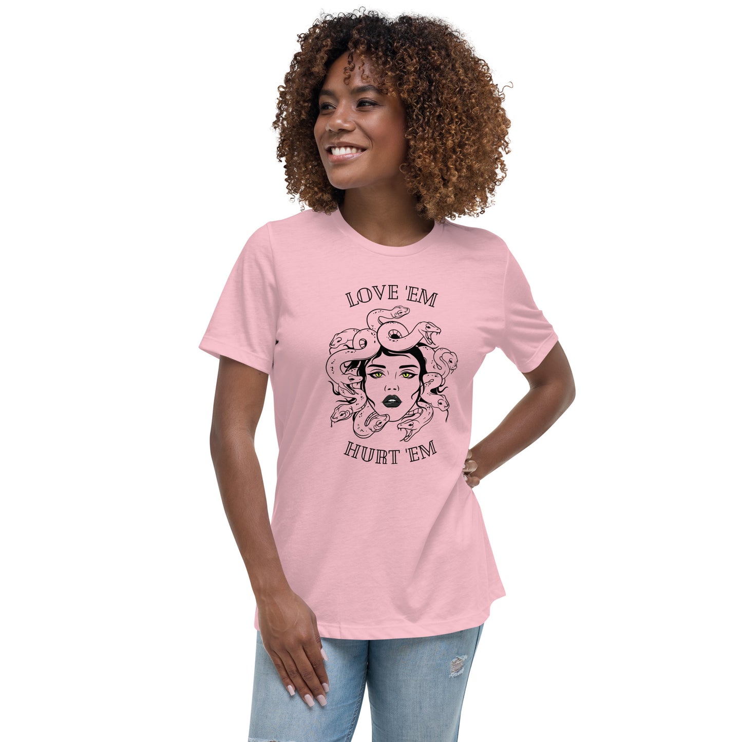 Medusa - Love 'em Hurt 'em Women's Relaxed T-Shirt