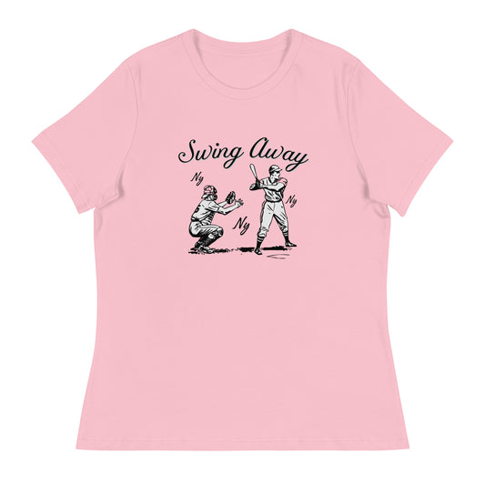 Swing Away NY NY Women's Relaxed T-Shirt