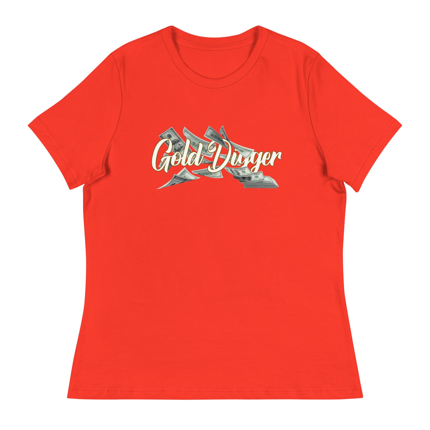 Gold Digger Cash Flow Women's Relaxed T-Shirt