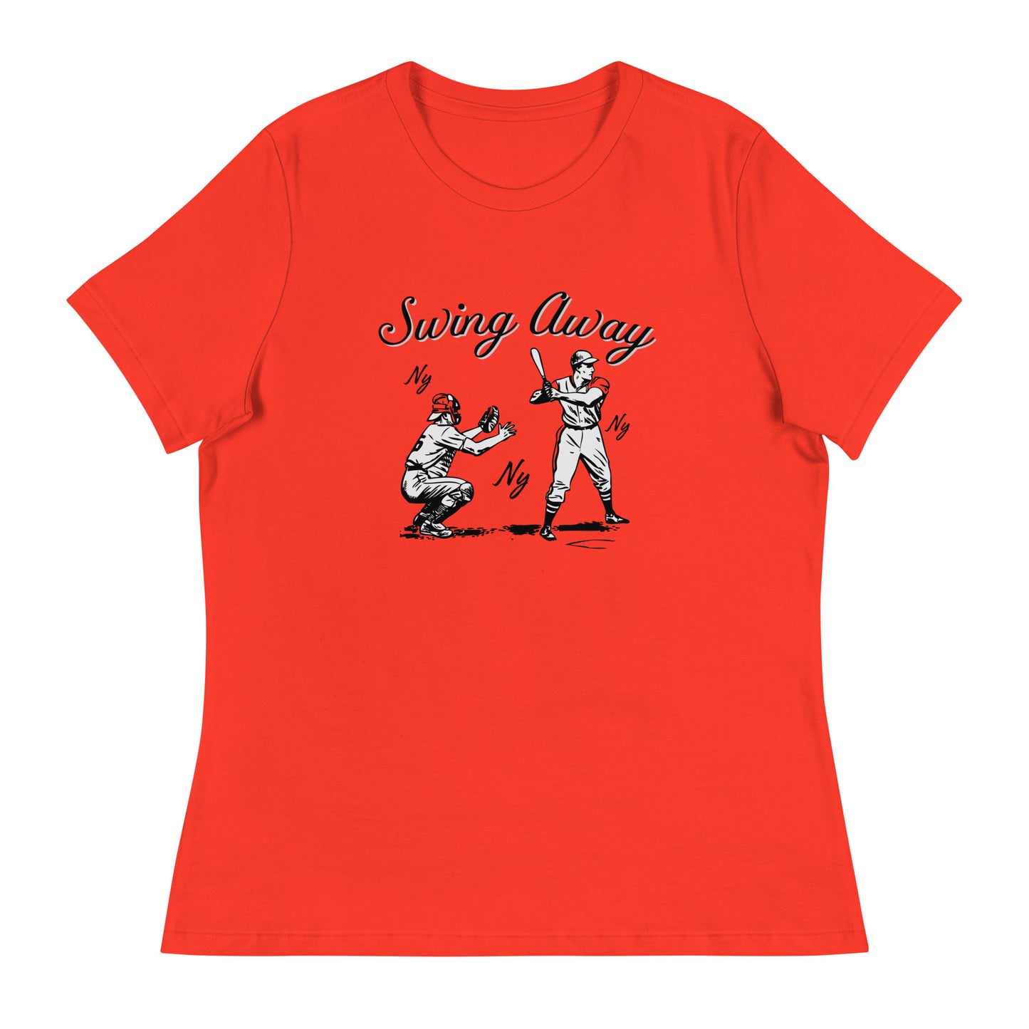 Swing Away NY NY Women's Relaxed T-Shirt