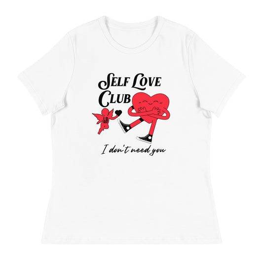 Cupid's Self Love ClubWomen's Relaxed T-Shirt