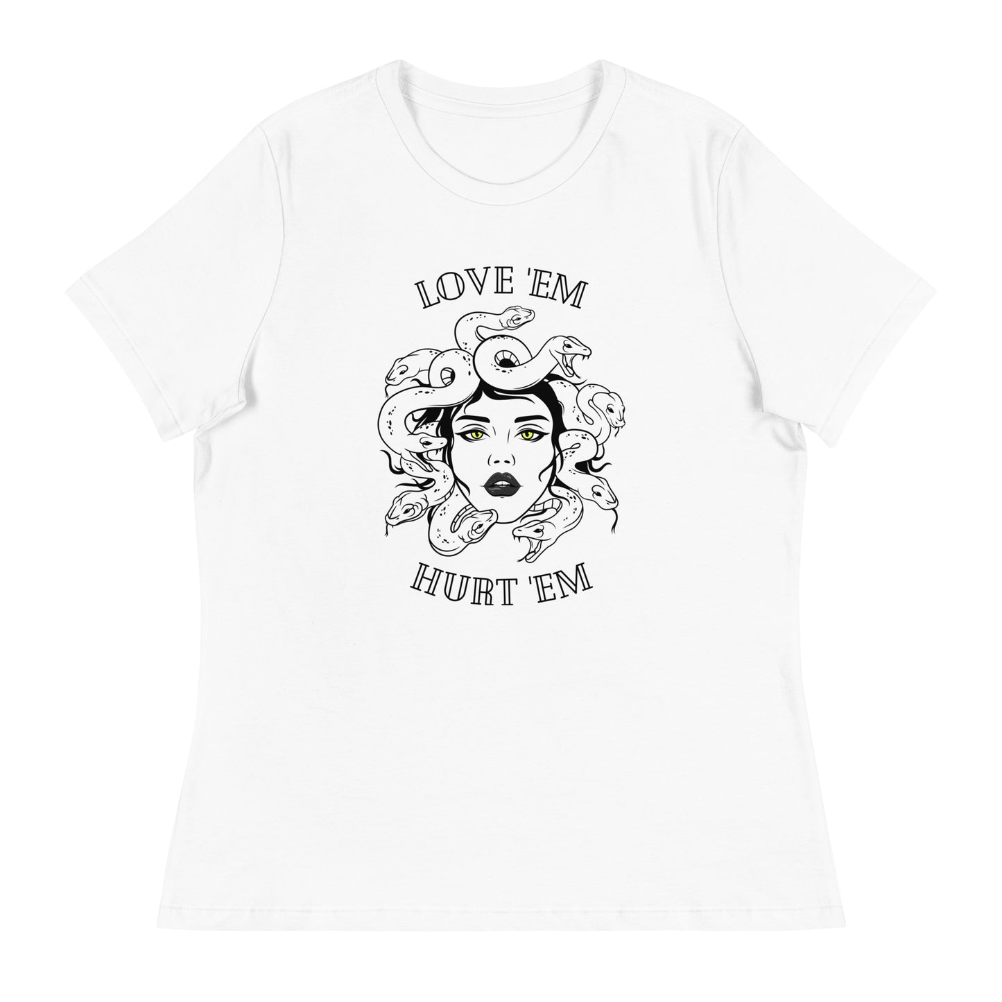 Medusa - Love 'em Hurt 'em Women's Relaxed T-Shirt