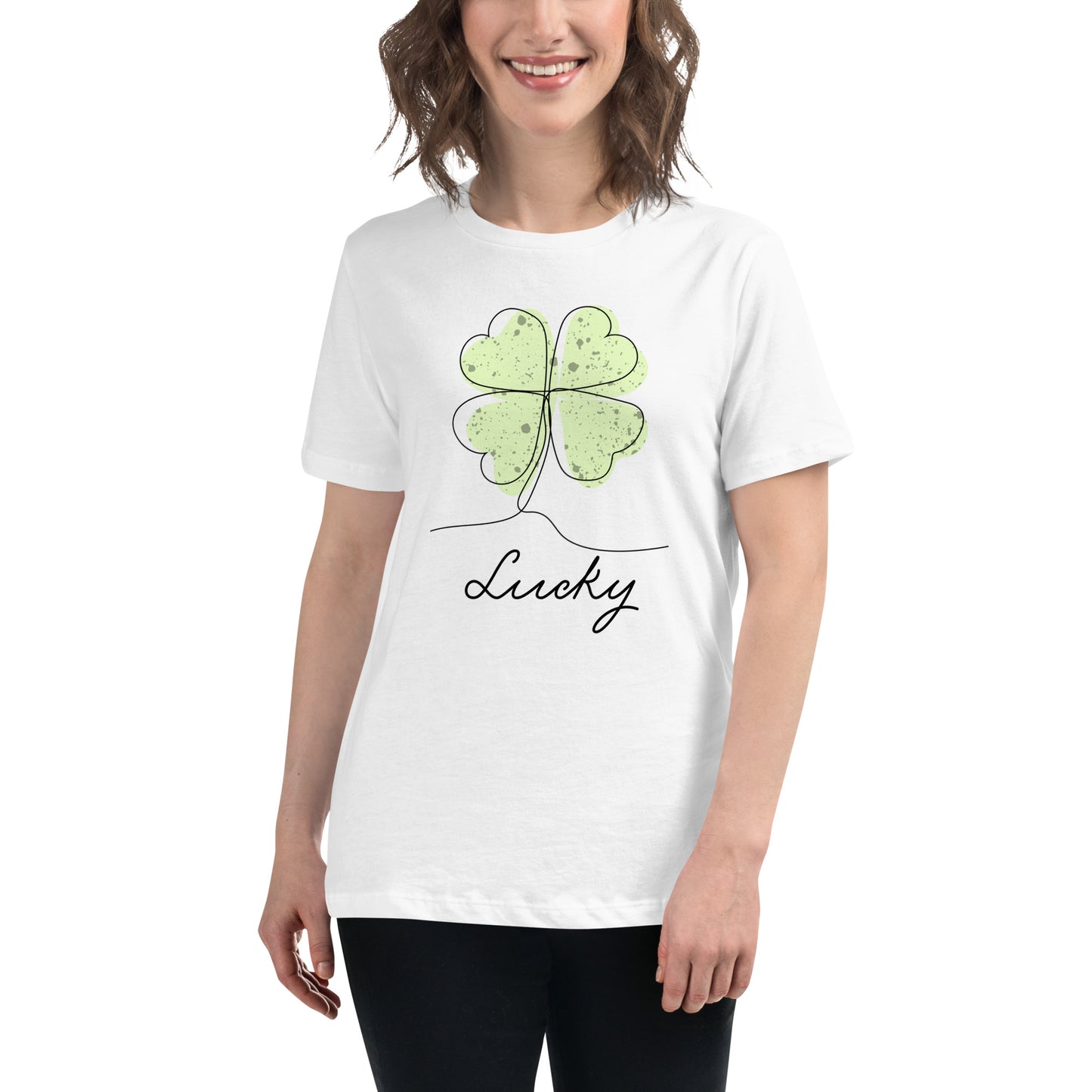 Lucky Clover Women's Relaxed T-Shirt