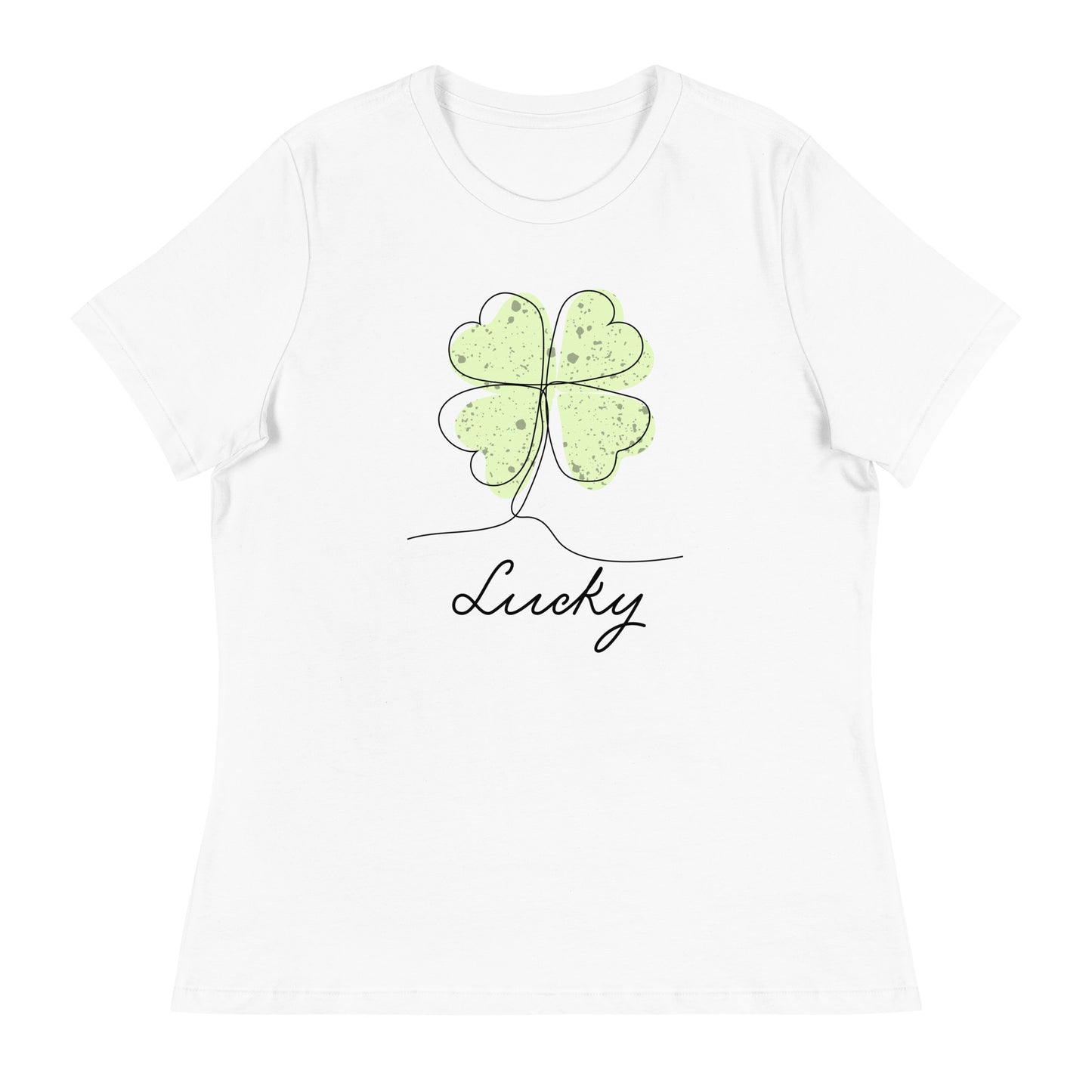 Lucky Clover Women's Relaxed T-Shirt