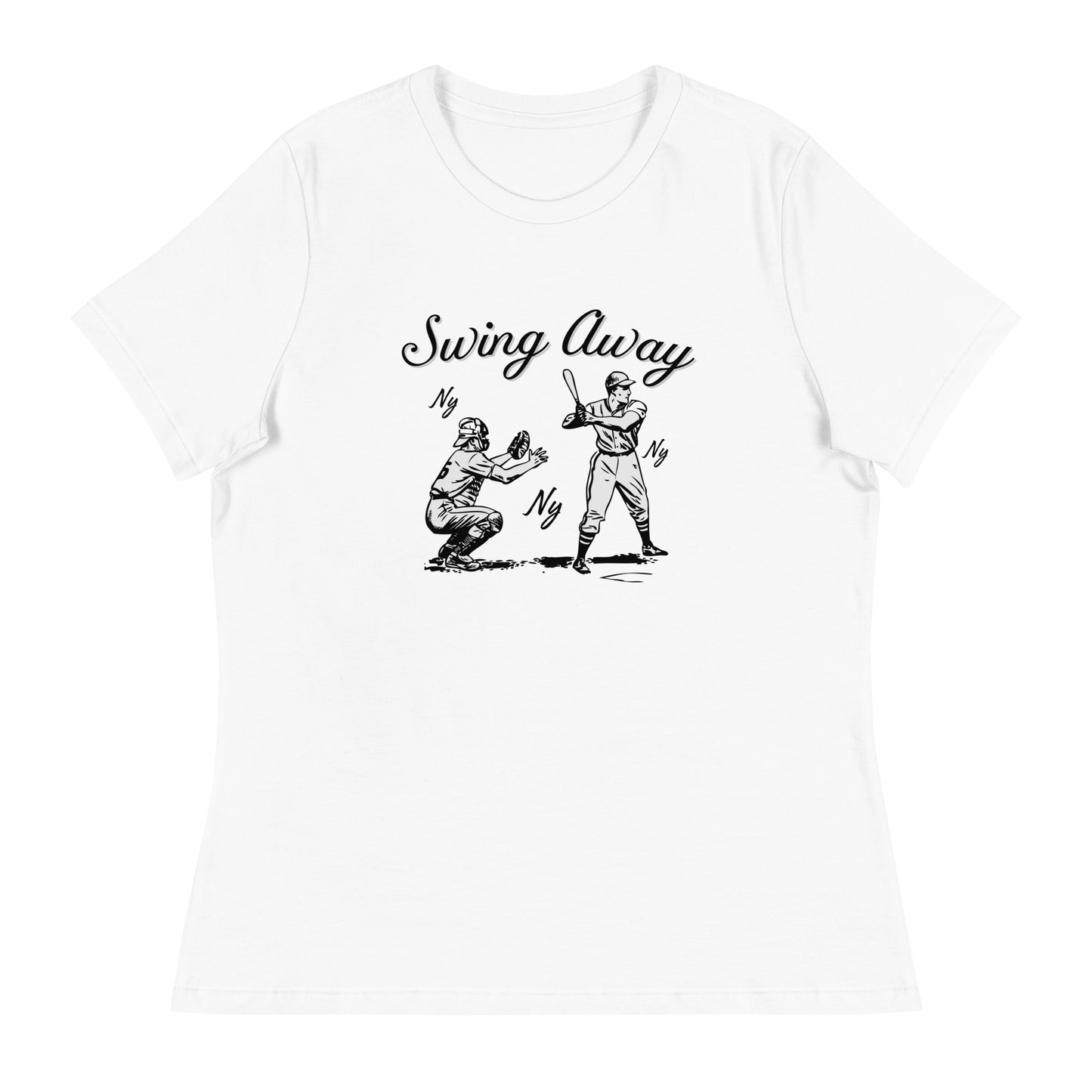 Swing Away NY NY Women's Relaxed T-Shirt